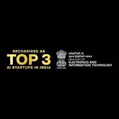 Ranked Top 3 AI Startup in India (MeitY, GPAI Summit) Logo