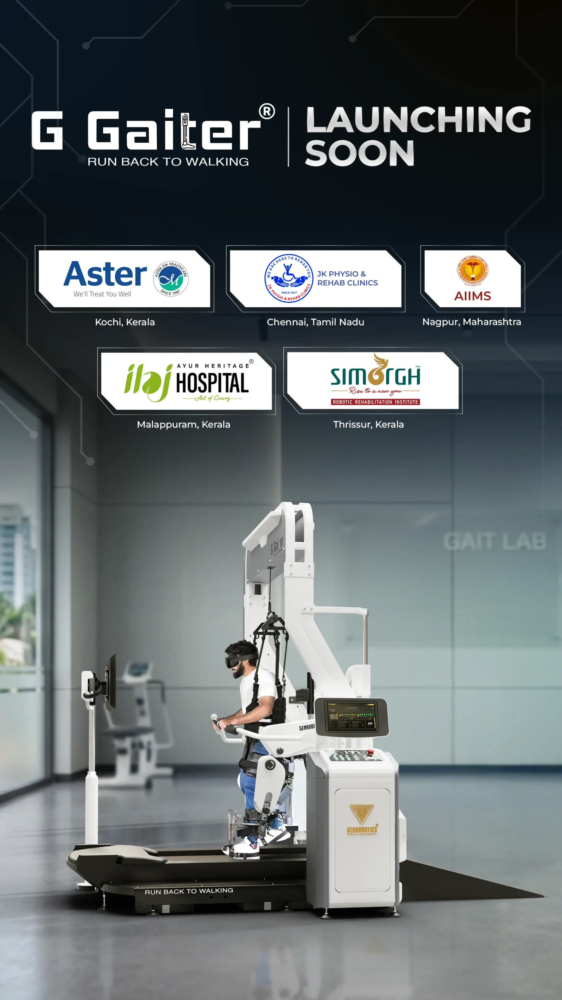best robotic gait trainer g gaiter