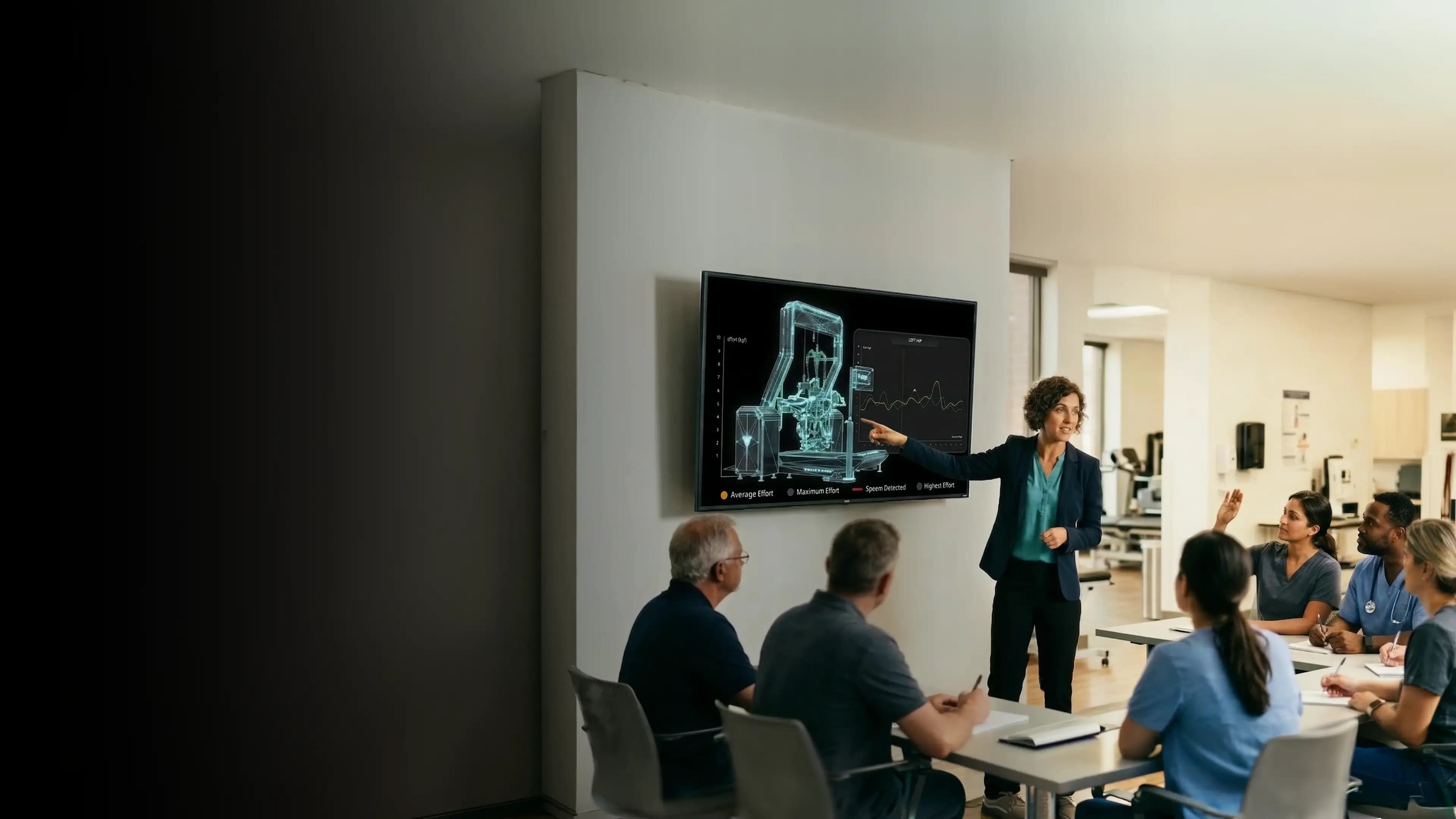 Product training — medical team collaboration
